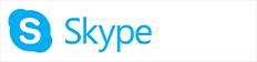 Ikona logo Skype w menu